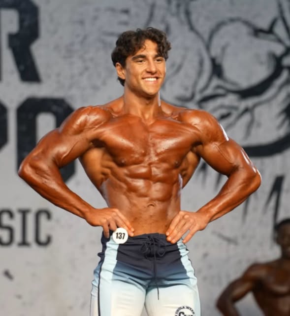 Jacob Oestreicher on stage